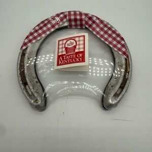 Churchill Downs Dirty Ol’ Horsehoe Sealed  Red Checker Authentic Bow Kentucky